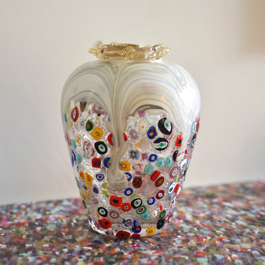 MURANO VASE - MILLEFIORI